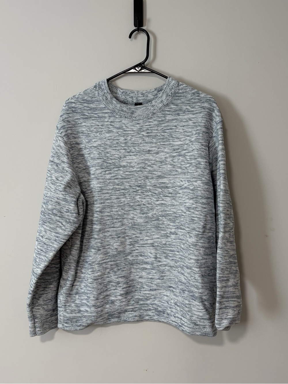 Lululemon Men's Crewneck Marled Gray Sweater